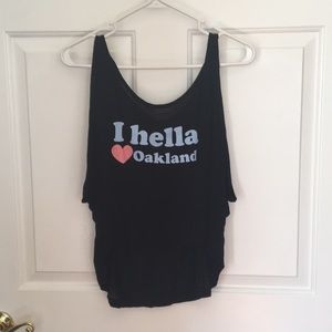 I HELLA ❤️ OAKLAND TANK